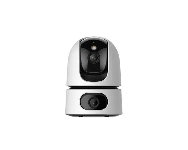Camera supraveghere IP Wi-Fi cu lentila duala Full-Color Active Deterrence IMOU Ranger Dual IPC-S2XP-6M0WED, 3 + 3 MP, 2x 3.6 mm, IR 15 m, microfon si difuzor, slot card, Auto Smart Tracking