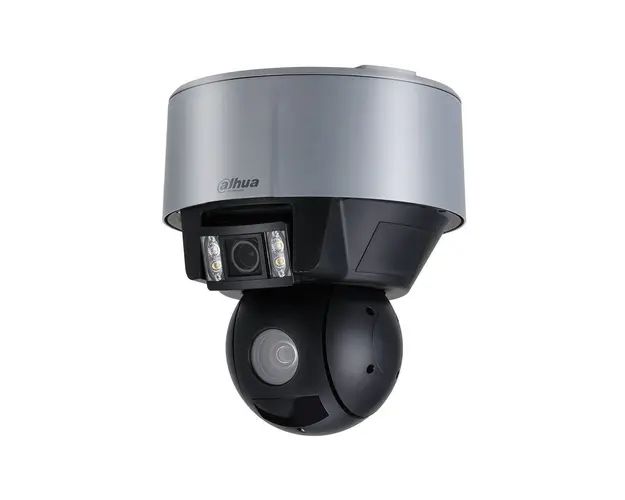 Camera supraveghere rotativa IP Speed Dome Dual PTZ Dahua WizMind Starlight SDT5X425-4Z4-FA-0832, 4MP + 4MP, 5.4-135mm, IR 100m, lumina alba 30m, 25x, slot card, Smart-tracking, Hi-PoE