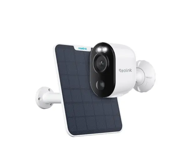 Camera supraveghere wireless Argus B310 cu panou solar Reolink B310+SOLAR, 3 MP, 4 mm, IR / lumina alba 10 m, Wi-Fi, detectie persoane / vehicule / animale, acumulator 6000mAh, microfon, difuzor