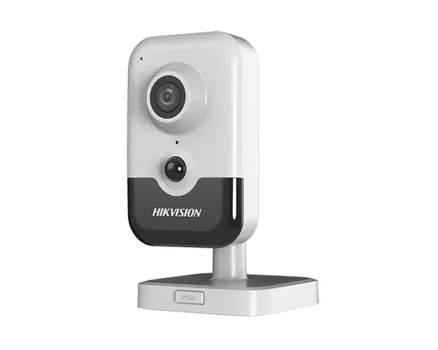 Camera supraveghere wireless IP WiFi Hikvision Cube S-2CD2421GD0-IW, 2 MP, 2. 8 mm, PIR, IR 10 m, slot card 