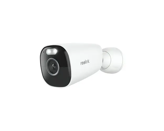 Camera supraveghere wireless Reolink Full Color Argus Series B340, 5MP, Lumina alba / IR 10m, microfon si difuzor, slot card, acumulator 6000 mAh, vizualizare de pe telefon