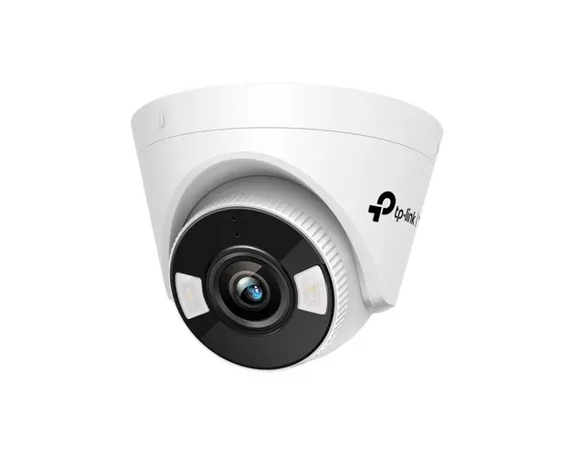 Camera supraveghere wireless Wi-Fi Dome TIP-LINK Full Color VIGI C440-W, 4 MP, 4 mm, IR/lumina alba 30 m, active defense, microfon si difuzor, slot card, vizualizare de pe telefon, detectie persoane
