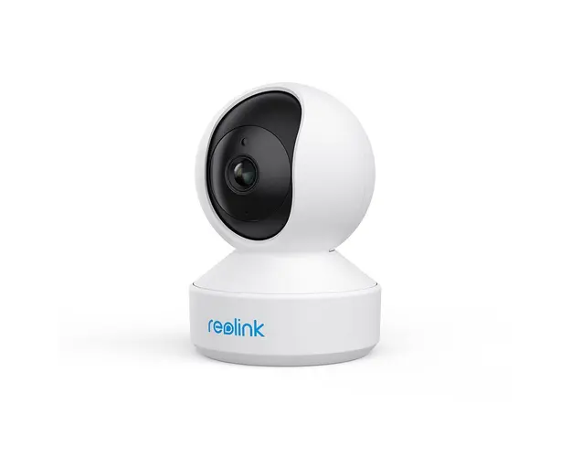 Camera supraveghere wireless WiFi rotativa Reolink E320 AI, 3 MP, IR 12 m, 4 mm, slot card, microfon si difuzor, detectie om/animale companie, vizualizare de pe telefon