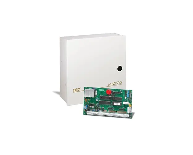 Centrala alarma antiefractie DSC Maxsys PC 4020A, cutie metalica, 8 partitii, 16 zone, 1500 utilizatori