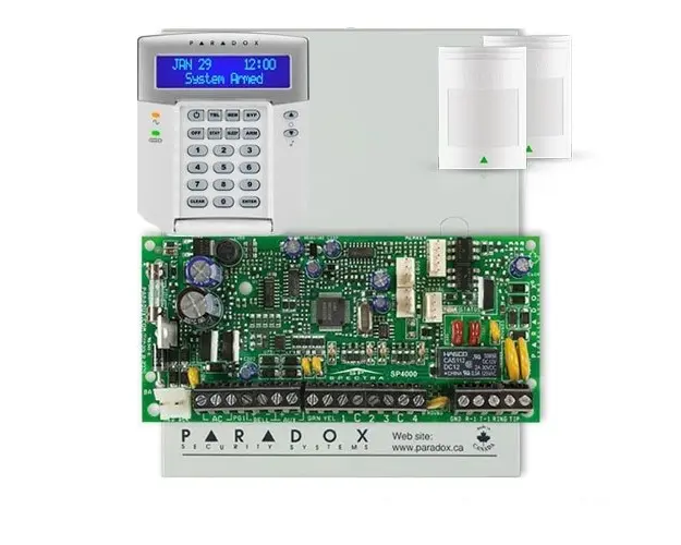 Centrala alarma antiefractie Paradox Spectra SP 4000+K32LCD