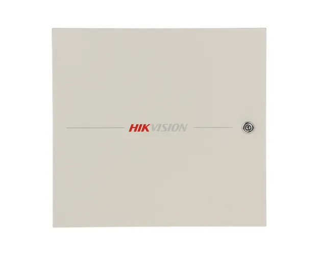 Centrala control acces Hikvision DS-K2604T, Wiegand, RS-485, 100.000 carduri, 300.000 evenimente, 8 iesiri, 4 usi