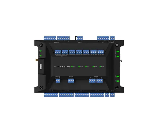 Centrala control acces Hikvision DS-K2702WX-E1(P), Wiegand, RS-485, Wi-Fi, 200.000 carduri, 600.000 evenimente