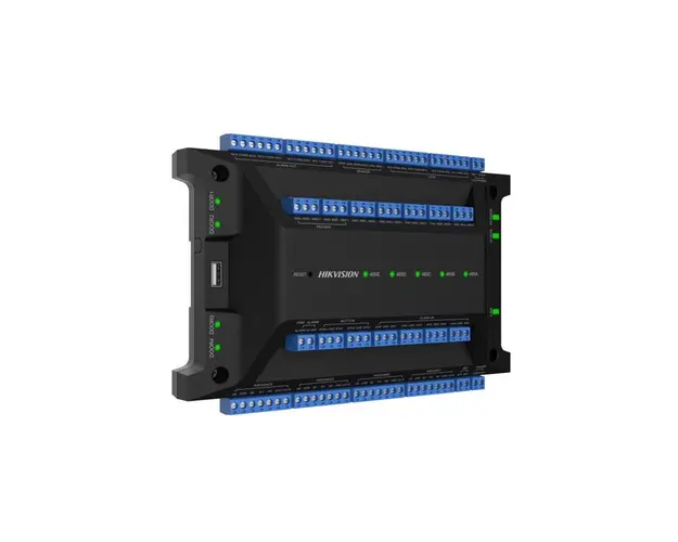 Centrala control acces Hikvision DS-K2704X(P), Wiegand, RS-485, 200.000 carduri, 600.000 evenimente