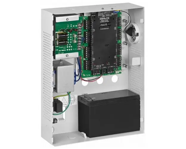 Centrala control acces in carcasa ROSSLARE AC-425-BE, 30000 utilizatori, 20000 evenimente, 4 cititoare