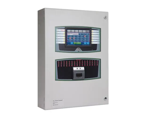 Centrala de incendiu analog-adresabila 2 bucle Kentec Taktis TAAED2311PA1, max 8 bucle, 48 zone, cutie adanca