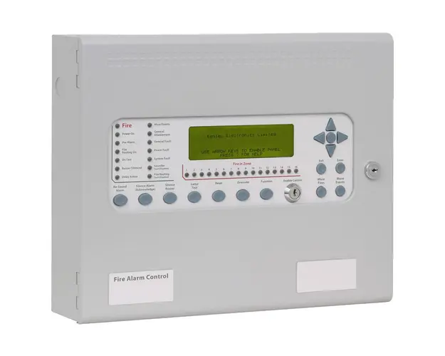Centrala de incendiu analog-adresabila Kentec SYNCRO AS 1L MA80161M2, 1-2 bucle, 126 adrese/bucla, 16 zone, aplicatii marine