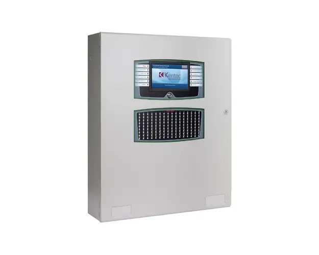 Centrala de incendiu analog-adresabila Kentec Taktis TABED23110A1, 2-16 bucle, 126 adrese/bucla, 48 zone, 10000 evenimente