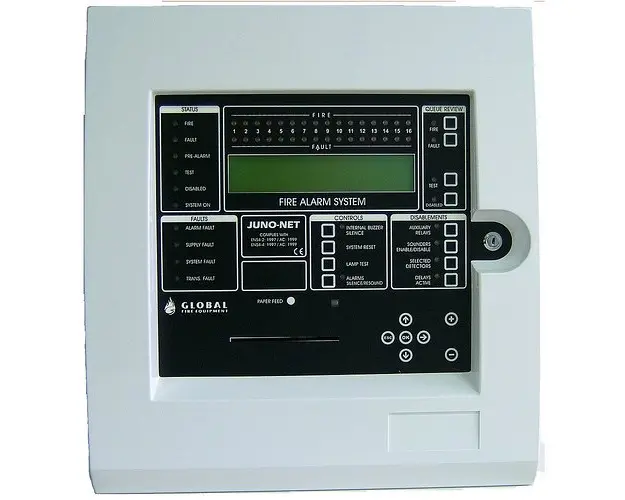 Centrala de incendiu cu 384 zone Global Fire J-NET-SC003