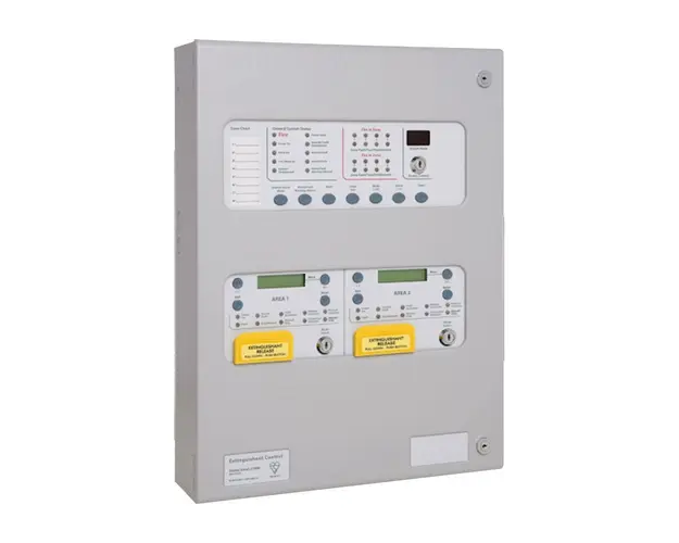 Centrala de stingere Kentec Sigma XT+ K21042M3, 2 zone stingere, 2 iesiri stingere, 4 zone detectie