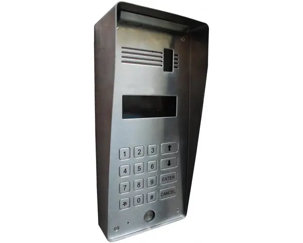 Centrala interfon de bloc DigitalAS DD-5000A, 254 posturi, 2 fire