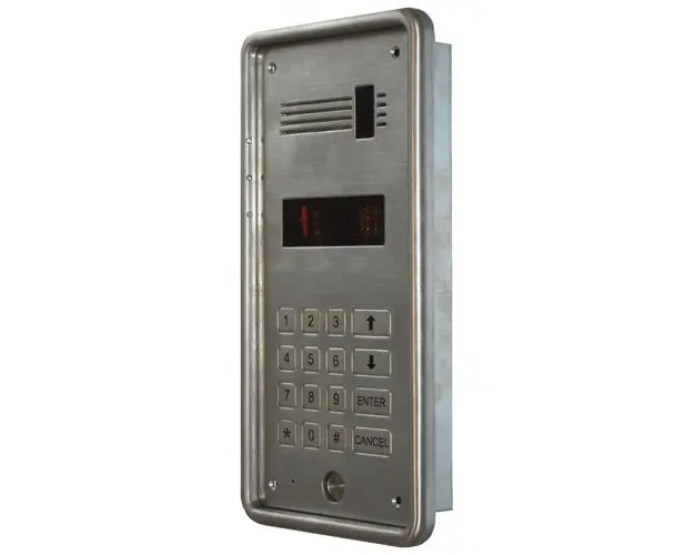 Centrala interfon de bloc DigitalAS DD-5000I, 254 posturi, 2 fire, ingropat