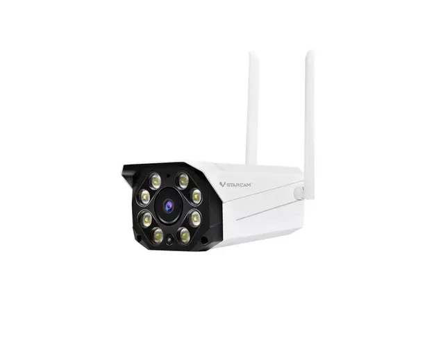 Camera supraveghere wireless GSM 4G VStarcam CG550, 3 MP, 3.6 mm, lumina alba/IR 30 m, microfon, difuzor, slot card, stroboscop