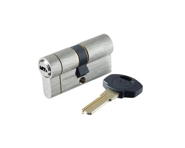 Cilindru break-secure patentat Yale 10-1552-3050-00-22-01, 5 chei, 6 pini, nichel satinat