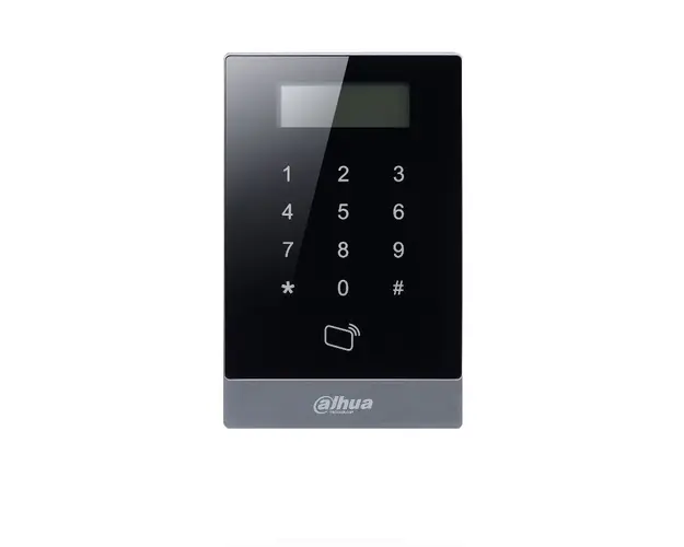 Cititor de proximitate cu tastatura Dahua ASI1201A, 30000 utilizatori, 13.56 Mhz, 150000 evenimente