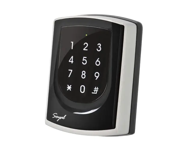 Cititior de proximitate cu tastatura Soyal AR 725 HBR, Wiegand 26/34, cod PIN, 3000 cartele, 1200 evenimente