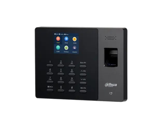 Cititor biometric de interior Dahua ASA1222G, PIN/card, amprenta, 1000 utilizatori