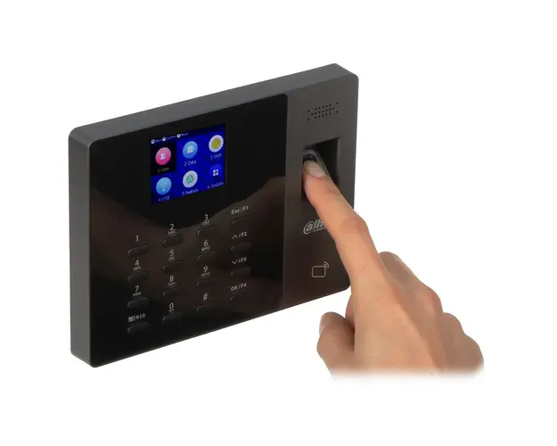 Cititor biometric de interior Dahua ASA1222G-D, PIN/card, amprenta, 1000 utilizatori