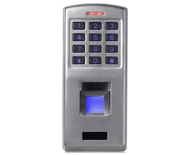 Cititor de proximitate biometric Genway ECK-50, 500 amprente, 500 coduri, aparent