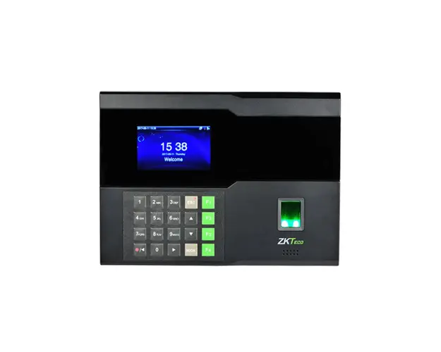 Controler de acces IP biometric ZKTeco TA-IN05A-W-1, WiFi, ecran 2.8 inch, parola, 3.000 amprente, 10.000 carduri, 100.000 evenimente