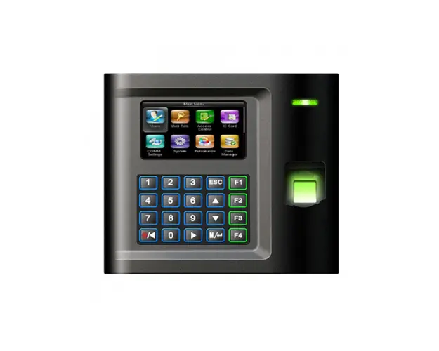 Controler de acces IP biometric IP ZKTeco TA-US15C-1, RFID, ecran 3 inch, parola, 10.000 carduri, 3.000 amprente, 50.000 evenimente