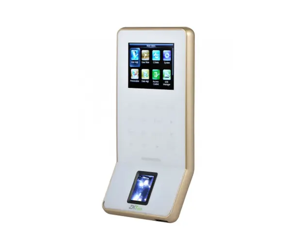 Cititor de proximitate biometric standalone TCP/IP ZKTeco ACO-F22-WHITE-1, ecran LCD 2.4 inch, EM, 3.000 amprente, 5.000 carduri, 30.000 evenimente