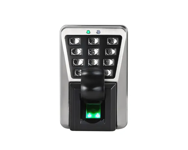 Cititor de proximitate biometric standalone TCP/IP ZKTeco ACO-MA500-2, Mifare, 13.56 MHz, cod PIN, 3.000 amprente, 30.000 carduri, 100.000 evenimente