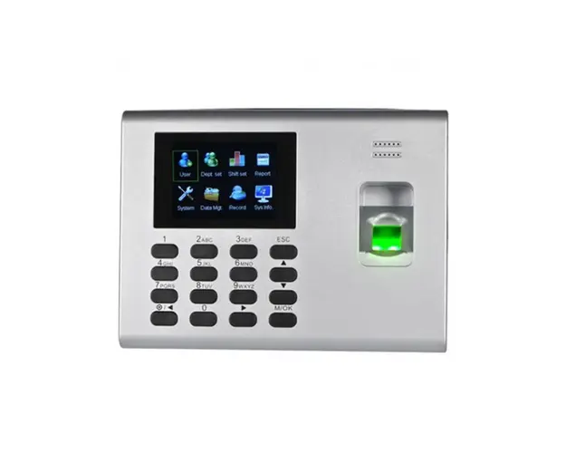 Controler de acces IP biometric ZKTeco TA-UA140ZLM-1, ecran 2.8 inch, parola, 500 amprente, 1.000 carduri, 50.000 evenimente