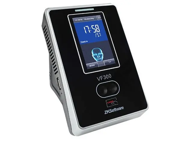 Cititor de proximitate cu recunoastere faciala ZKTeco VF-380, 100000 evenimente, 200 fete, 10000 carduri
