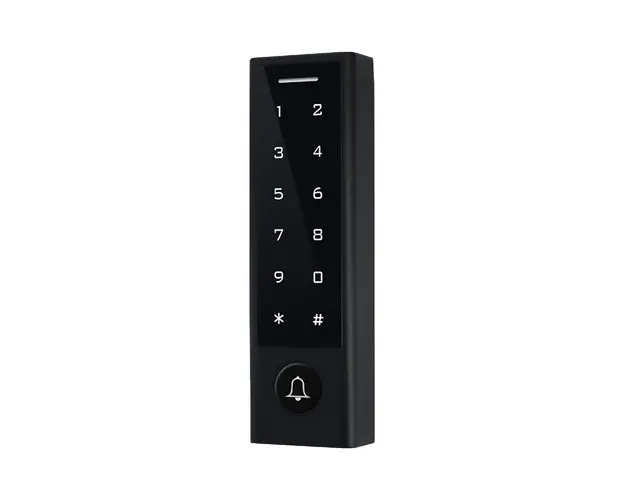 Cititor de proximitate standalone cu tastatura si sonerie Secukey CH3, PIN, Card, Wiegand, 125KHz/13.56MHz