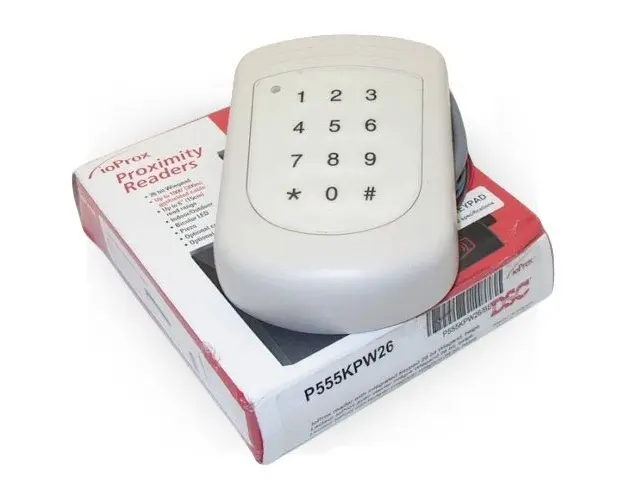 Cititor de proximitate cu tastatura DSC P555KPW26, Wiegand