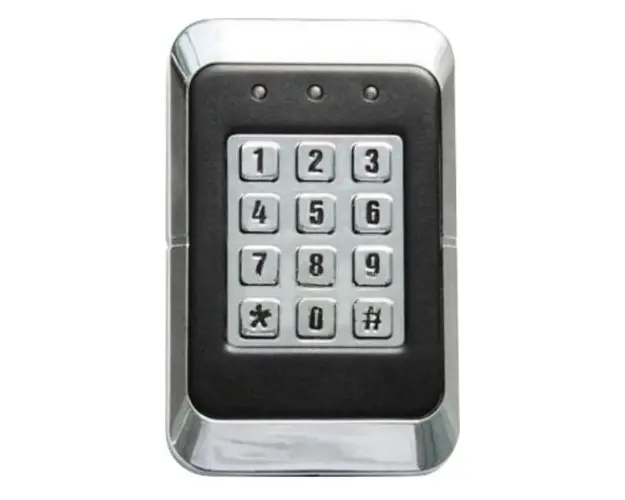 Cititor de proximitate cu tastatura Genway ECK-02A, 250 utilizatori, aparent