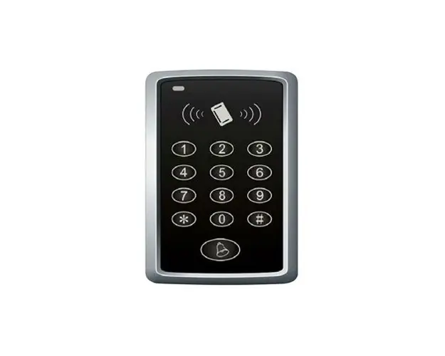 Cititor de proximitate cu tastatura Genway ECK-11, 1000 cartele/coduri, aparent