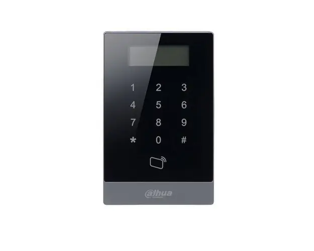 Cititor de proximitate cu tastatura IP Dahua ASI1201A-D, PIN/card, 30.000 carduri, EM 125 KHz, 150.000 evenimente