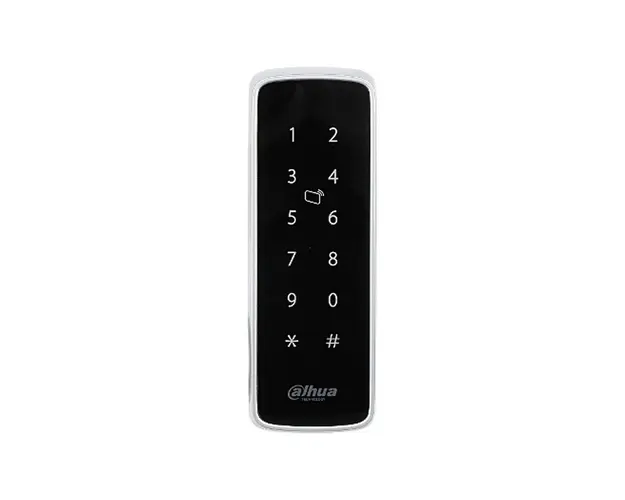 Cititor de proximitate cu tastatura RFID Dahua ASR2201D-BD, Bluetooth, PIN/card, EM, 125 KHz