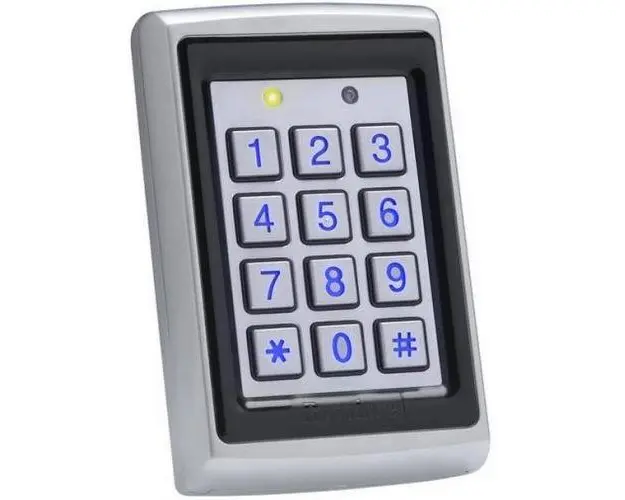 Cititor de proximitate cu tastaura Rosslare AYC Q64B, 500 utilizatori, 12-16 Vdc