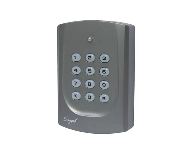 Cititor de proximitate cu tastatura Soyal AR 721 KP, 500 coduri, 2 iesiri, 2 intrari