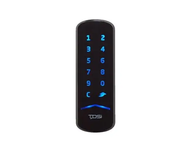 Cititor de proximitate cu tastatura TDSI 5002-0601, 7-14 V, 125 KHz