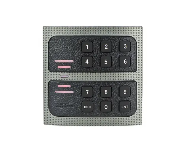 Cititor de proximitate cu tastatura ZKTeco ACC-ER-KR502EL, Wiegand 34, EM, cod PIN, 125 KHz, interior/exterior
