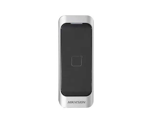 Cititor de proximitate Hikvision DS-K1107AM, Wiegand, Mifare, 13.56 MHz, Watchdog, interior/exterior