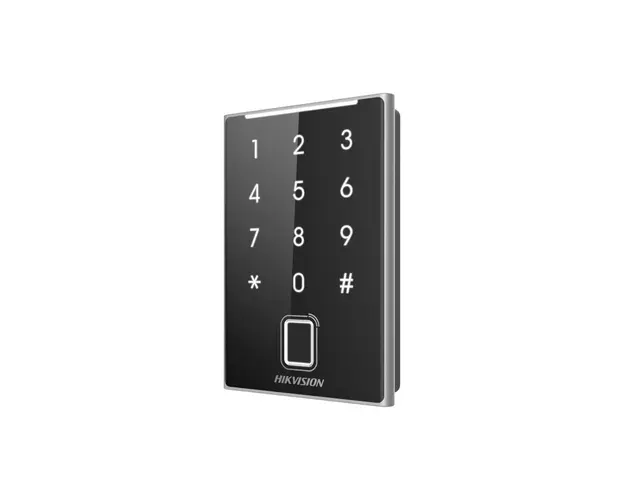 Cititor de proximitate Hikvision DS-K1109DKFB, card M1, DESfire, Felica, amprenta