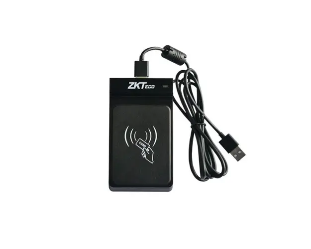 Cititor de proximitate pentru birou ZKTeco ACC-USBR-CR20MD, EM, 13.56 MHz, USB, plug and play