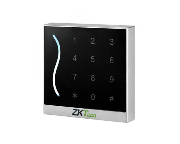 Cititor de proximitate RFID cu tastatura ZKTeco PROID30-B-WG-1, Wiegand, EM, 125 KHz, cod PIN, interior/exterior