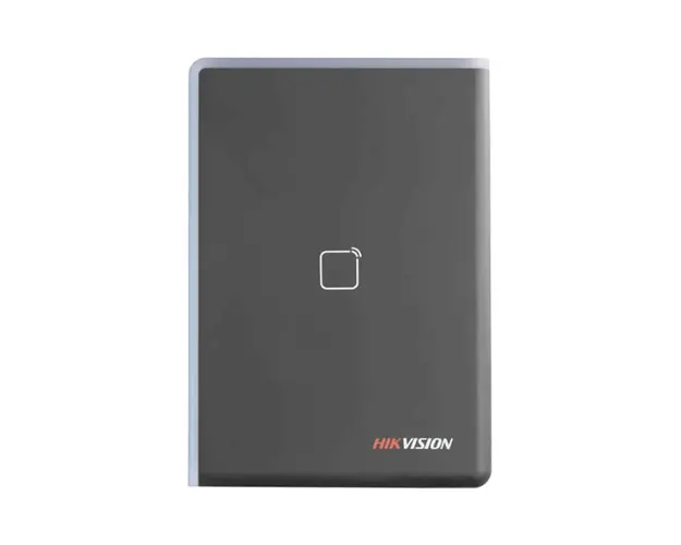 Cititor de proximitate RFID Hikvision DS-K1108AM, Wiegand, Mifare, 13.56 MHz, interior/exterior