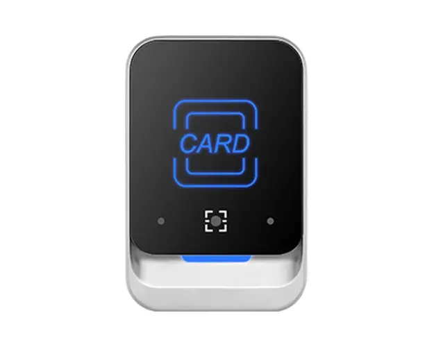Cititor de proximitate RFID ZKTeco ACC-ER-QR600-H-2, Mifare, 13.56 MHz, cod QR, interior/exterior
