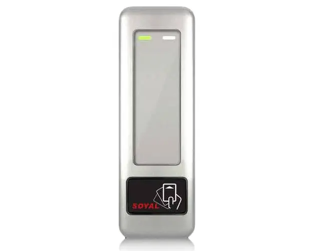 Cititor de proximitate Soyal SOYAL AR-331H-S, 1500 evenimente, 13.56 MHz, 3000 utilizatori